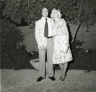 Harry Mitchell and Unidentified Young Woman -- March 1978