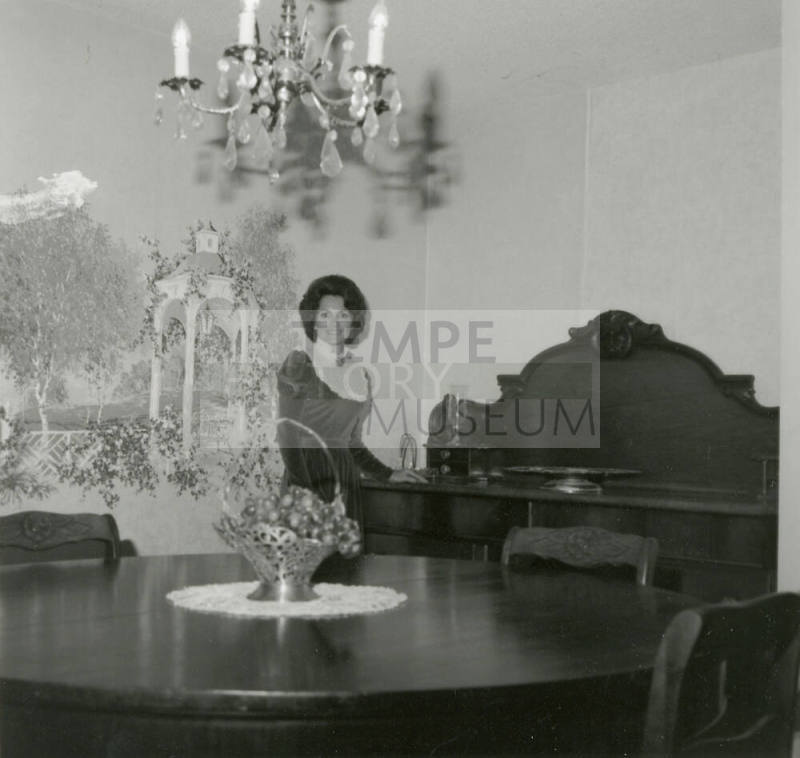 Woman in room -- March 1978