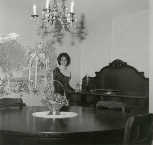 Woman in room -- March 1978