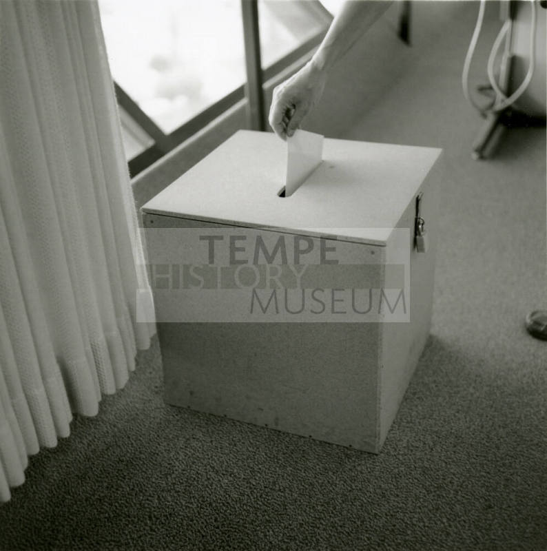 Same Old Ballot Box - Tempe Daily News - April 3, 1978