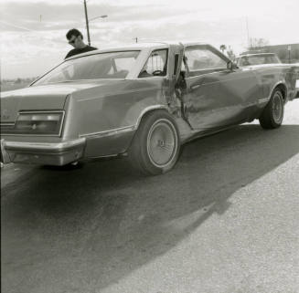 Unidentified Collision - Ford Thunderbird & Ford Station Wagon - (1 of  5)