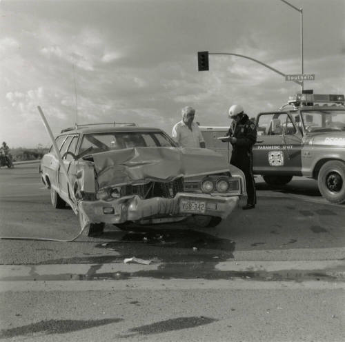 Unidentified Collision - Ford Thunderbird & Ford Station Wagon - (2 of  5)