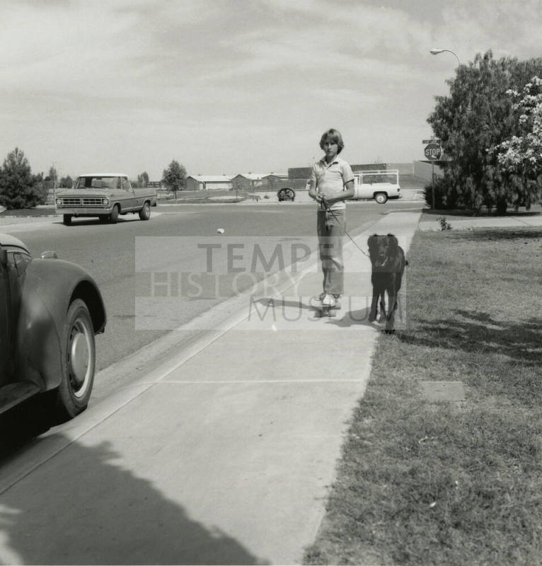 Walking the Dog - Tempe Daily News - March 15, 1978