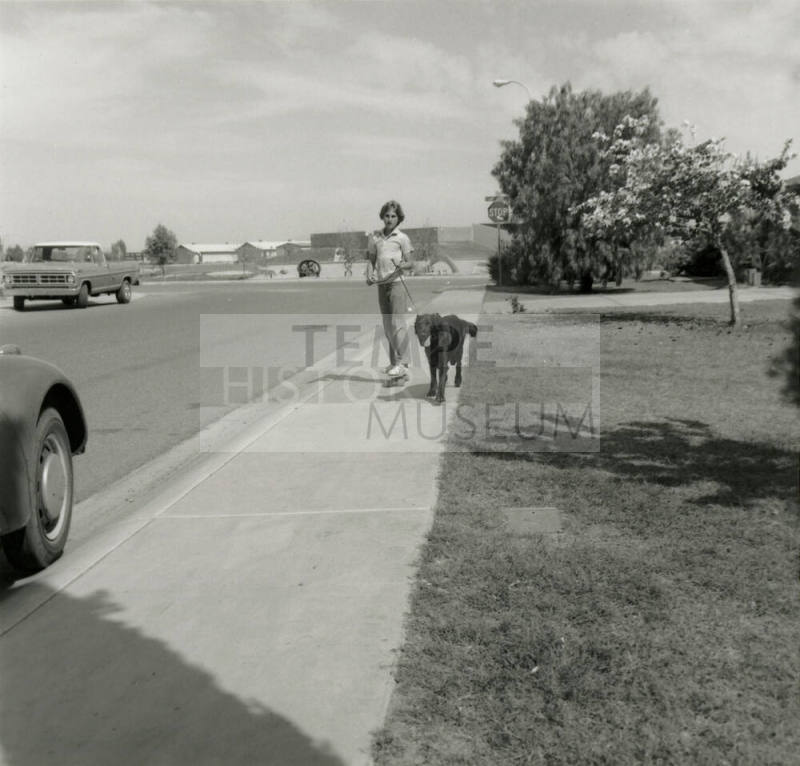 Boy and Dog, March 1978
