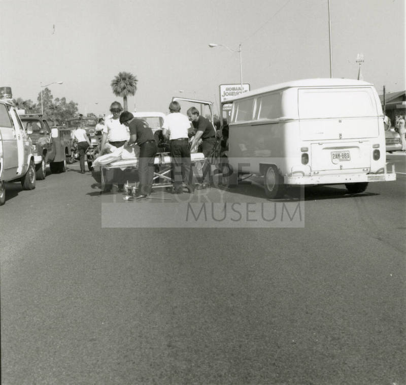 Traffic accident -- April 1978