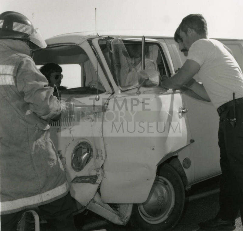 Traffic accident -- April 1978