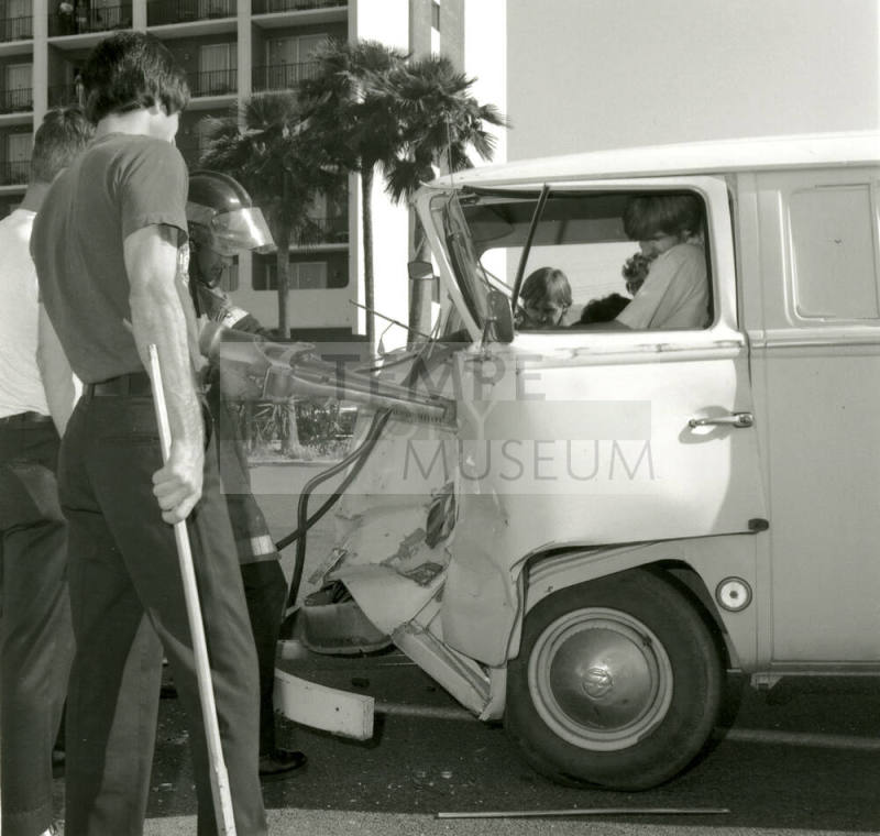 Traffic accident -- April 1978