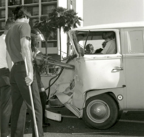 Traffic accident -- April 1978