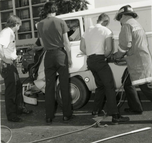 Traffic accident -- April 1978