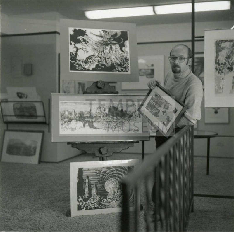 Artist On The Job - Tempe Daily News - April 5, 1978 - (1 of 2)