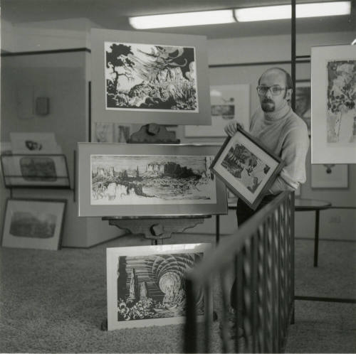 Artist On The Job - Tempe Daily News - April 5, 1978 - (1 of 2)