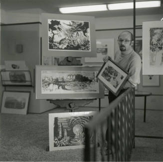 Artist On The Job - Tempe Daily News - April 5, 1978 - (1 of 2)