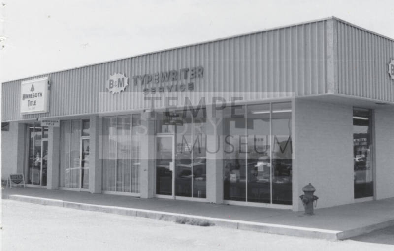 B and M Typewriter Service - 3400 South Mill Avenue Suite 120, Tempe, Arizona