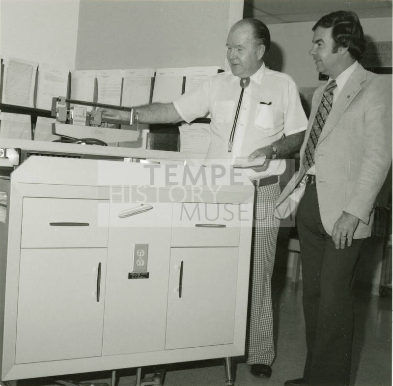 Gift from Rotary - Tempe Daily News - April 15, 1978
