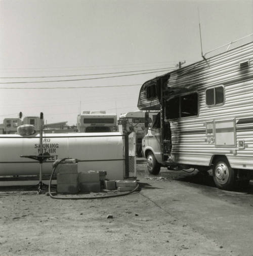 Burned Camper. - Tempe Daily News, April 18 1978