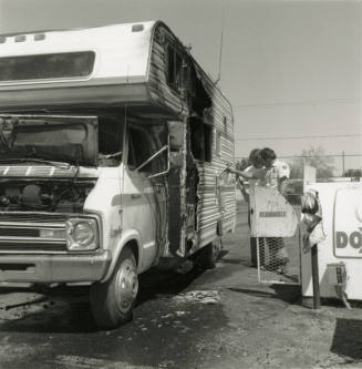 Burned Camper. - Tempe Daily News, April 18 1978