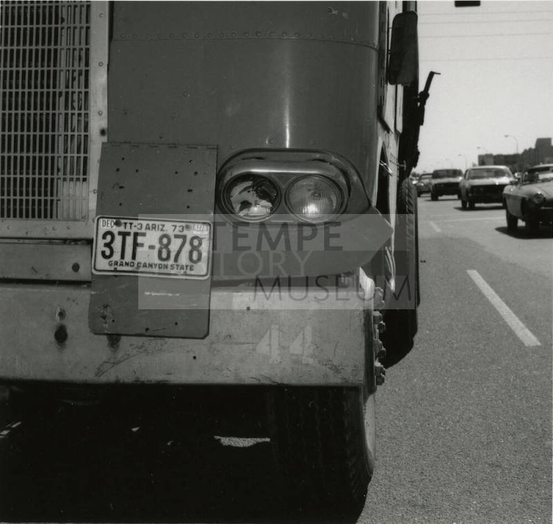 Traffic accident -- April 1978