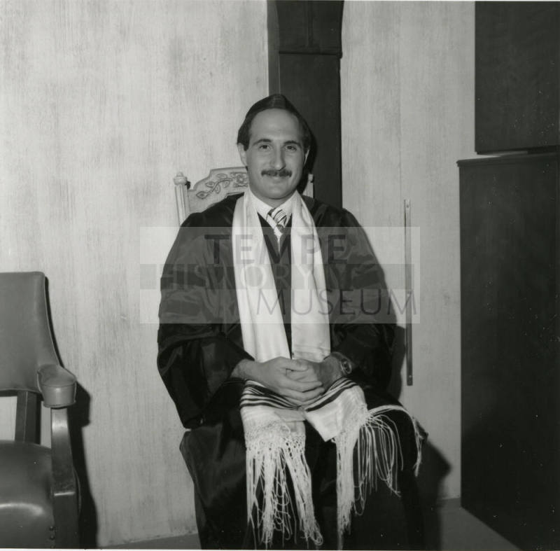 Seated man -- May 1978