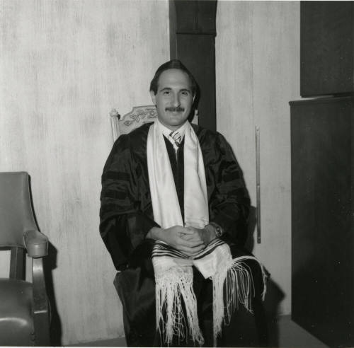Seated man -- May 1978