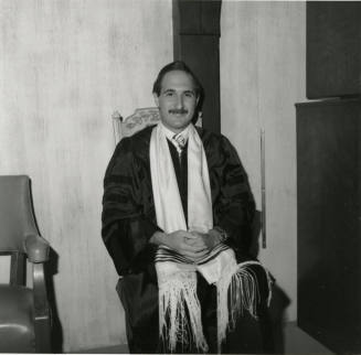 Seated man -- May 1978