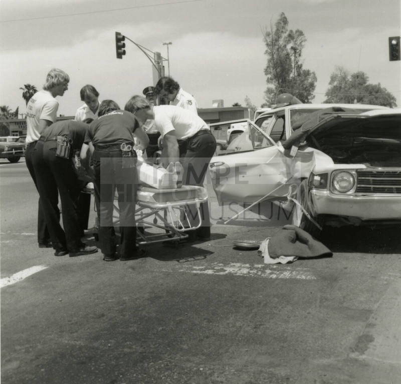 Traffic accident -- April 1978