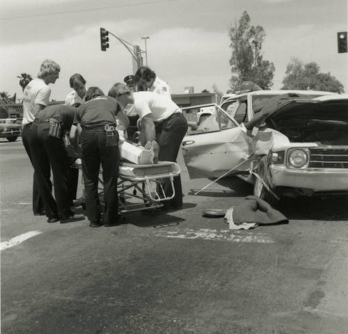 Traffic accident -- April 1978