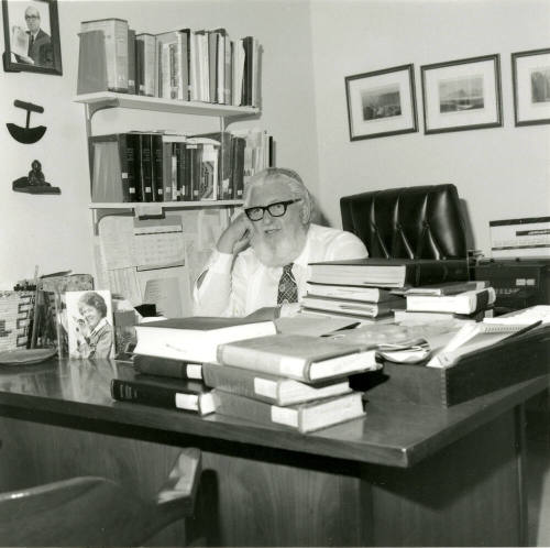 Bert Fireman, Curator, AZ Collection In History - Hayden Library