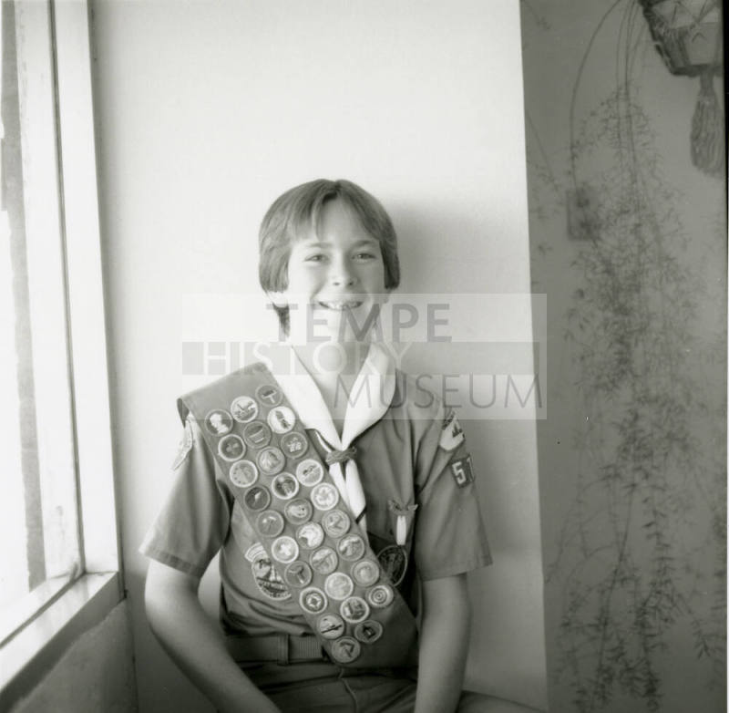 Eagle Scout Ken Krebs. - Tempe Daily News, May 14 1978
