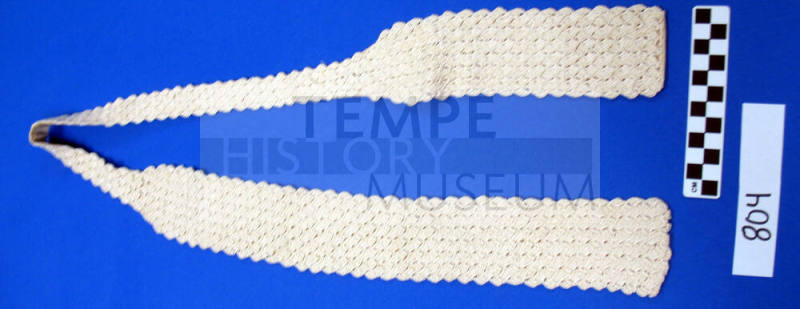 Hand crocheted necktie