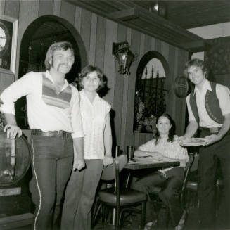 Interior of La Casa Linda Restaurant