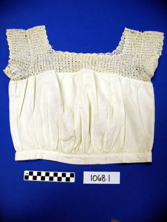 Camisole, Muslin, Hand Crotcheted Yokes
