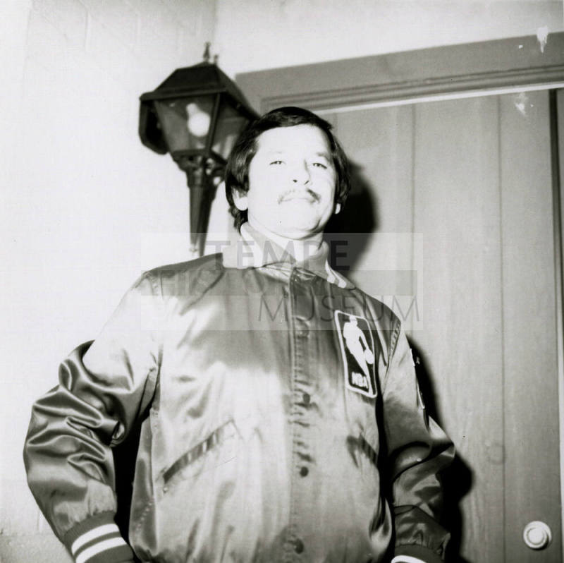 Man in windbreaker -- June 1978