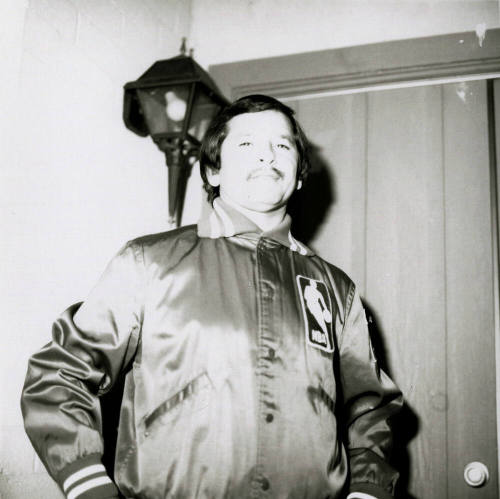 Man in windbreaker -- June 1978