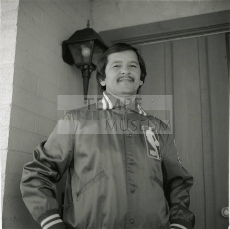 Man in windbreaker -- June 1978
