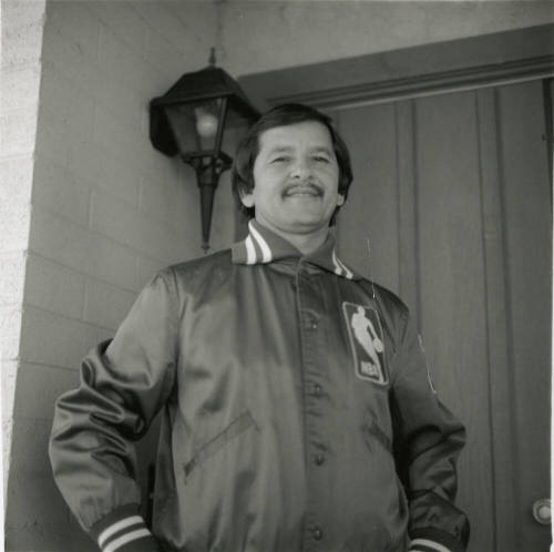 Man in windbreaker -- June 1978