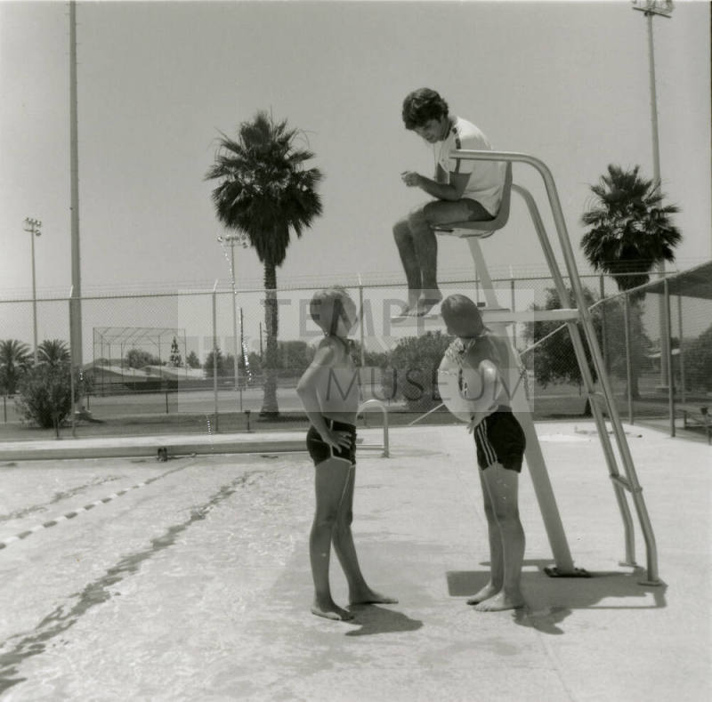 Eye On Swimmers -- Tempe Daily News, June 7, 1978