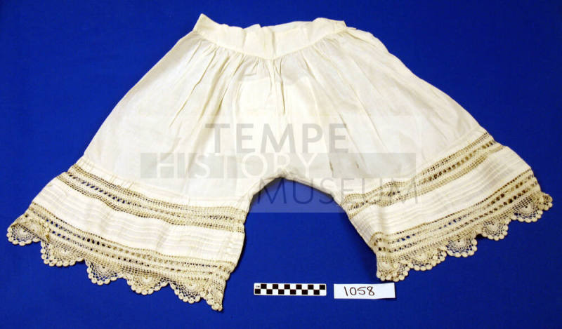 Underpants, Crocheted And Tucking