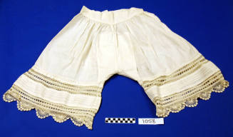 Underpants, Crocheted And Tucking