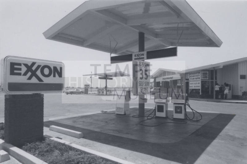 Exxon Gasoline Station - 5124 South Mill Avenue,, Tempe, Arizona