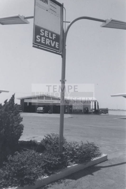 Exxon Gasoline Station - 5124 South Mill Avenue, Tempe, Arizona
