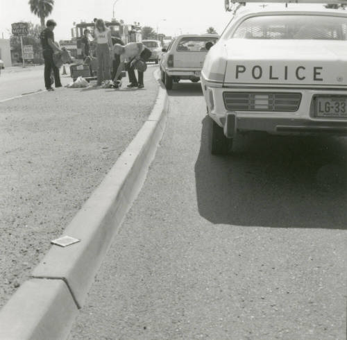 Pedestrian-Auto Accident on Apache - June 1978