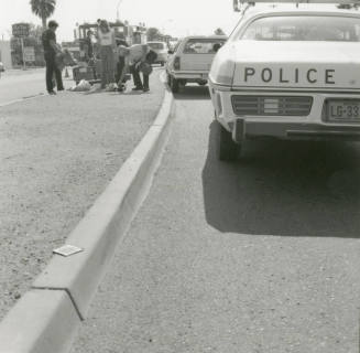 Pedestrian-Auto Accident on Apache - June 1978