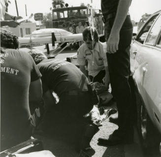 EMTs Assist Injured Pedestrians1
