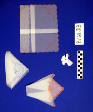 Handkerchief Box and Handkerchiefs