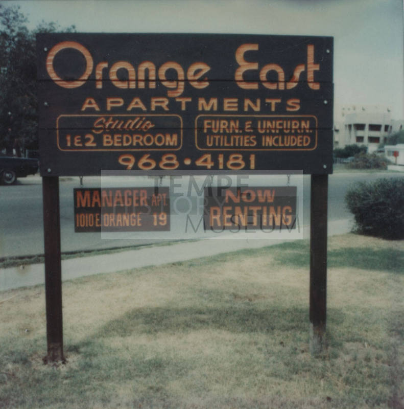 Orange East Apartments - 1010 East Orange Street, Tempe, Arizona