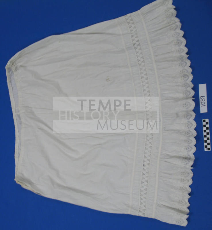 Petticoat, White Muslin