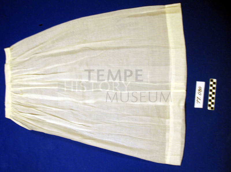 White Cotton Skirt