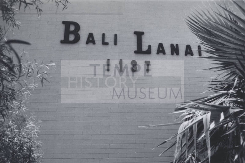 Bali Lanai Apartments - 1137 East Orange Street, Tempe, Arizona