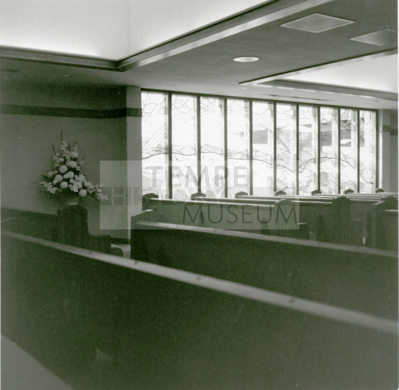 Lakeshore Mortuary Interior -- July 1978