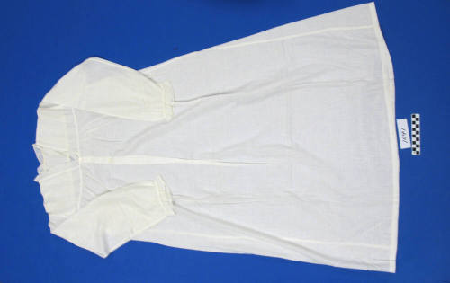 Nightgown, Muslin, Tucks And Ruffles